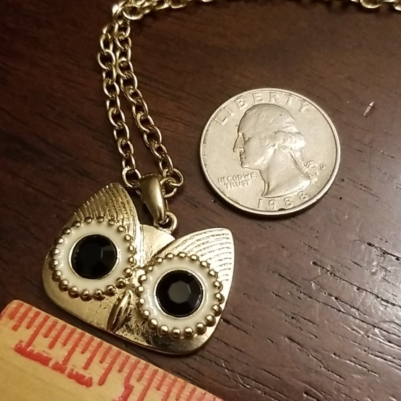Long, Cute Owl Head Necklace 🦉 - Picture 5 of 6